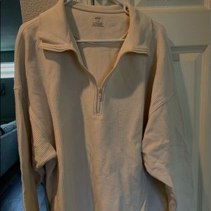 Aerie Quarterzip Sweater